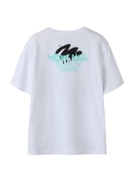 Camiseta Name It Flynn blanco para niño