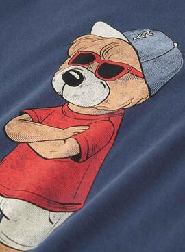 Camiseta Name It Dobs azul marino para niño