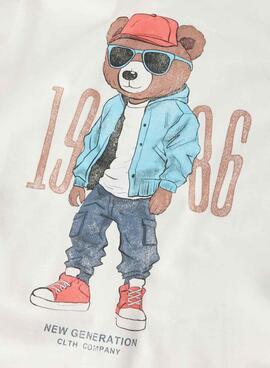 Camiseta Name It Dobs blanco para niño