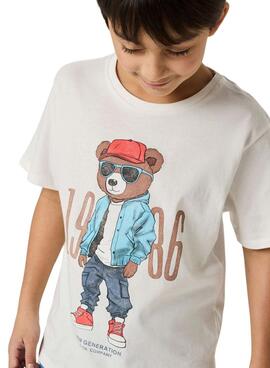 Camiseta Name It Dobs blanco para niño