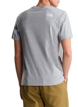 Camiseta The North Face Evo gris para hombre