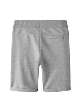 Bermudas Name It Vimo gris para niño