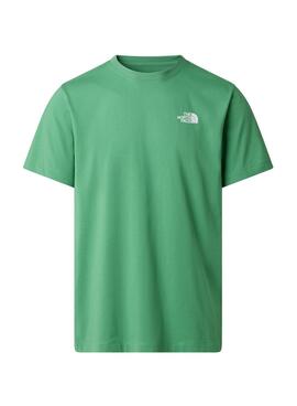 Camiseta The North Face Evo box verde para hombre