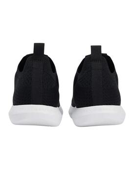 Zapatillas Tommy Hilfiger Knit Extralight negro para mujer