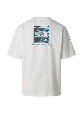 Camiseta The North Face LQD blanco para hombre