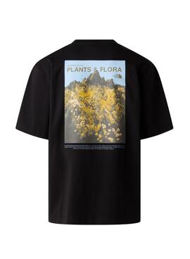 Camiseta The North Face Plant and Flora negro para hombre