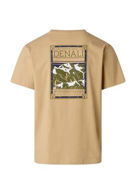 Camiseta The North Face Denali beige para hombre