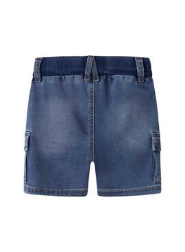 Bermudas denim Name It Ben azul para niño