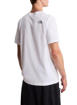 Camiseta The North Face Line blanco para hombre
