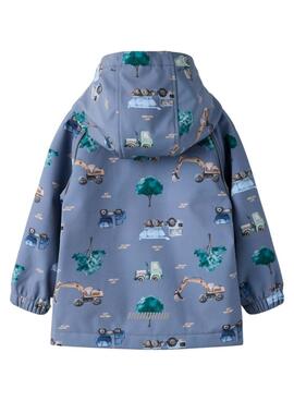 Chaqueta Name It Alfa excabadoras azul para niño