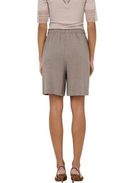 Bermudas Only Siesta beige para mujer