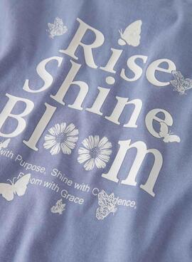 Camiseta Name It Futia azul para niña