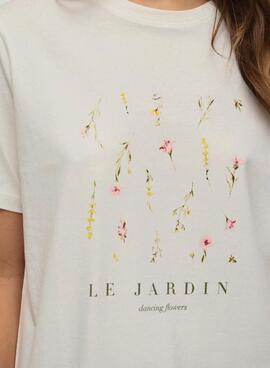 Camiseta Vila Sybil blanco para mujer