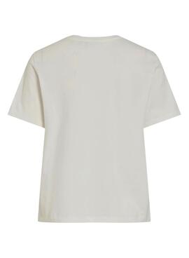 Camiseta Vila Sybil blanco para mujer