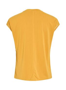 Camiseta Vila Modala amarillo para mujer