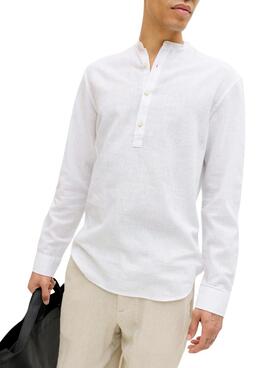 Camisa Jack and Jones Summer blanco para hombre