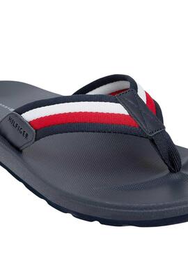 Chanclas Tommy Hilfiger Molded marino para hombre