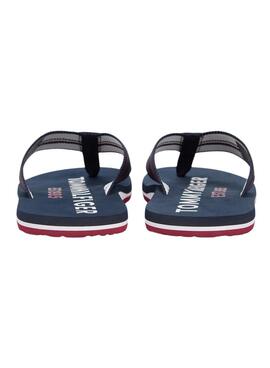 Chanclas Tommy Hilfiger Sporty marino para hombre