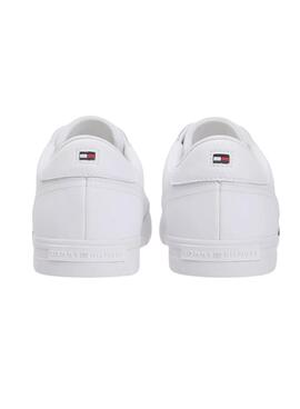 Zapatillas Tommy Hilfiger Vulc Core de piel blanco para hombre