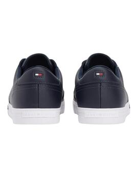 Zapatillas Tommy Hilfiger Vulc Core de piel marino para hombre