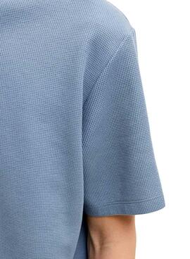 Camiseta Jack and Jones Austin azul para hombre