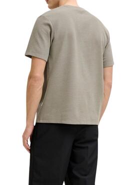 Camiseta Jack and Jones Austin verde para hombre
