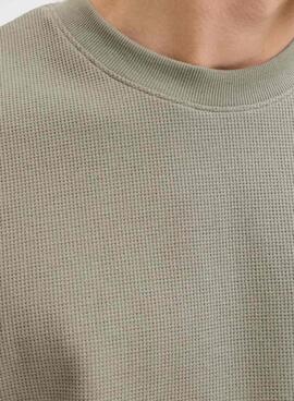 Camiseta Jack and Jones Austin verde para hombre