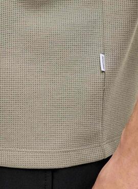 Camiseta Jack and Jones Austin verde para hombre