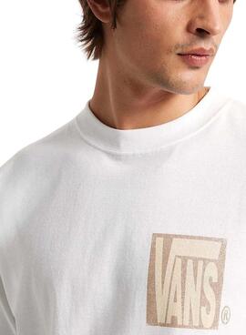 Camiseta Vans Stretch Srack blanco para hombre