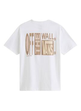 Camiseta Vans Stretch Srack blanco para hombre
