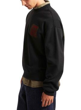 Sudadera Vans Strech Stack negro para hombre