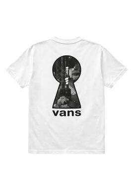 Camiseta Vans Keyhole blanco para hombre