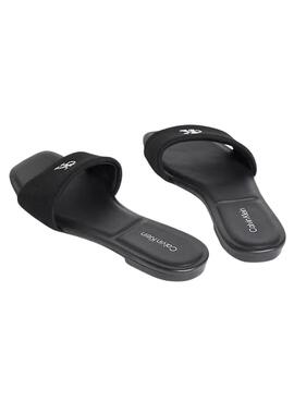 Sandalias Calvin Klein Jeans Square negro para mujer