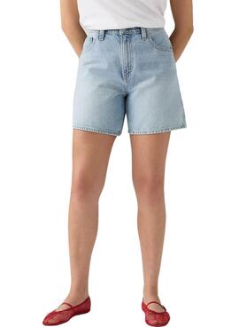 Bermuda vaquera Levis High Baggy para mujer
