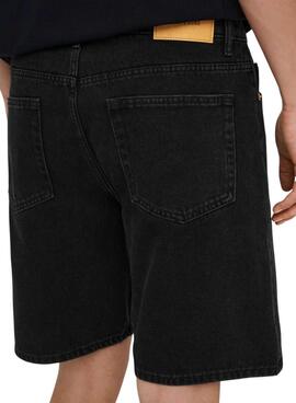 Bermudas Only and Sons Sedge negro para hombre