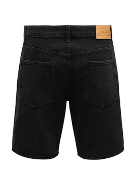 Bermudas Only and Sons Sedge negro para hombre
