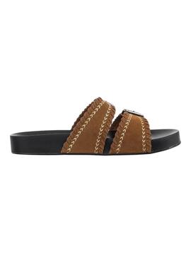 Sandalias Pepe Jeans Agnes marrón para mujer