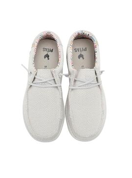 Zapatos Walkin Pitas Gaia beige para mujer