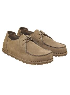Zapatos Birkenstock Utti Lace beige para hombre
