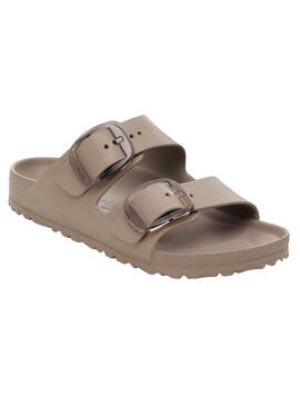 Sandalias Birkenstock Arizona Big Buckle Eva beige para mujer