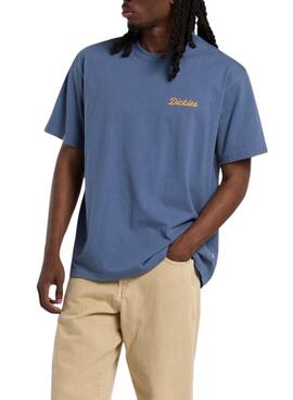 Camiseta Dickies Wellsville azul para hombre