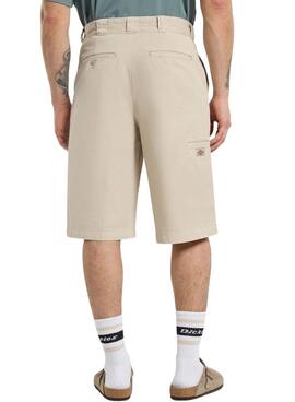 Bermudas Dickies 247 beige para hombre