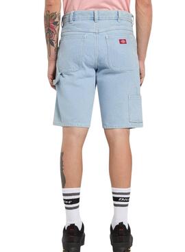 Bermudas Dickies Carpenter denim claro para hombre