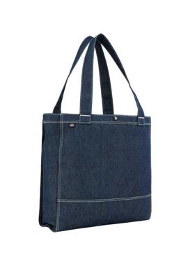Bolso Dickies tote denim oscuro para mujer y hombre
