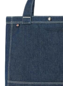 Bolso Dickies tote denim oscuro para mujer y hombre