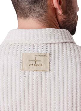 Camisa Project x Paris Gofre beige para hombre