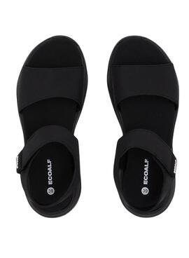 Sandalias Ecoalf Carla negro para mujer