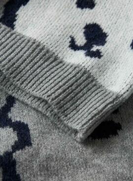 Jersey Name It Sauel gris para niño