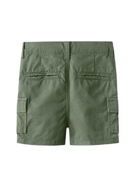 Bermuda Name It Ryan cargo verde para niño