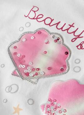 Camiseta Name It Fentaz blanco para niña